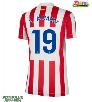 Atletico Madrid Julian Alvarez #19 Hemmatröja Kvinnor 2025-26 Kortärmad